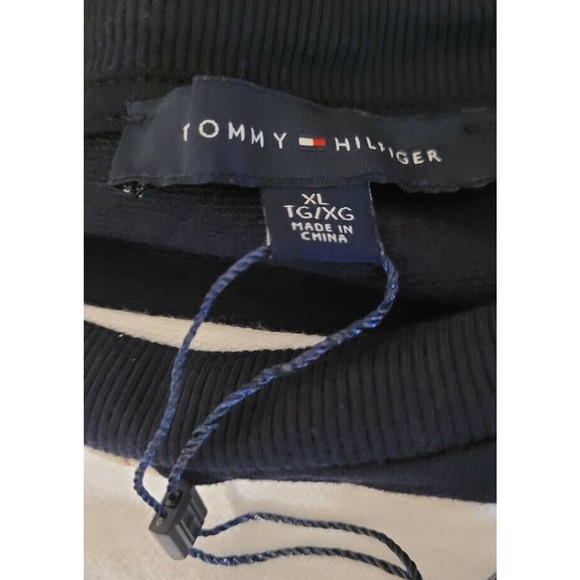 Tommy Hilfiger One-Shoulder Sweatshirt Size XL - Picture 4 of 8